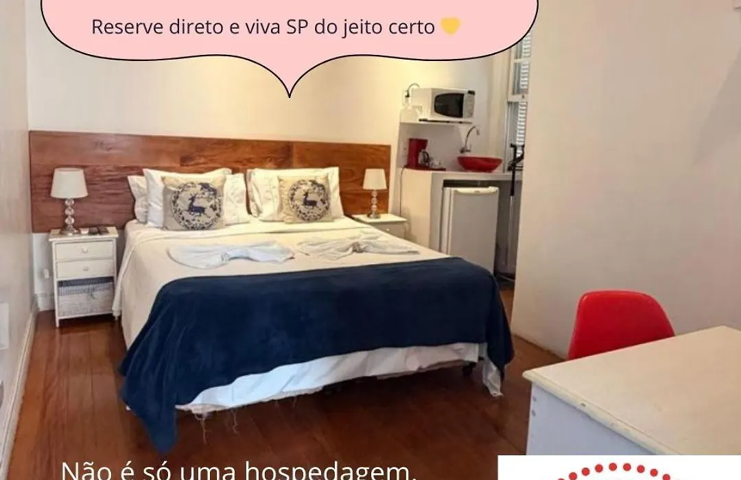 Pousada e Hostel São Paulo Comfort - Bairro Pinheiros, próximo Hospital das Clínicas e Incor, Oscar Freire, Av Paulista, Allianz, Vila Madalena e fácil acesso ao Ibirapuera e Morumbi-1